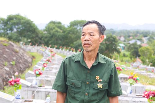 Ông Nguyễn Thế Khoa - nguyên chiến sĩ Lữ đoàn 126 Hải quân đánh bộ.
