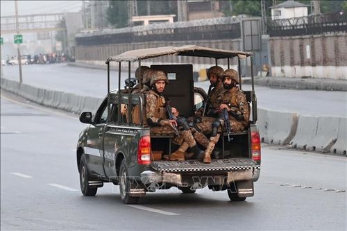 Hình ảnh Lực lượng an ninh Pakistan. Ảnh: THX/TTXVN