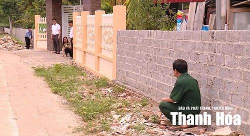 Gia đình ông Phạm Văn Chức tự nguyện hiến đất góp phần mở rộng tuyền đường số 3.