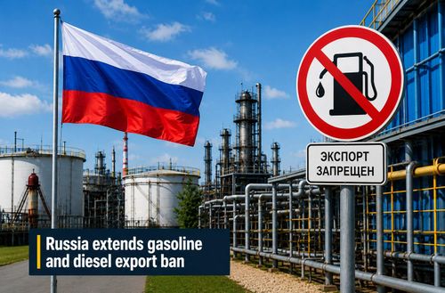 Nga gia hạn lệnh cấm xuất khẩu xăng đến hết năm 2026. Ảnh minh họa.