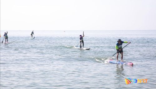 Các vận động viên thi đấu nội dung 200 Sprint Race 200m nam (dành cho vận động viên có kinh nghiệm). Ảnh: ĐẮC MẠNH