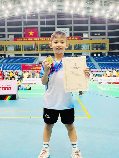 Quang Khải giành huy chương vàng duy nhất cho đoàn Quảng Trị tại 2 giải đấu vừa qua - Ảnh: NVCC