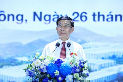 Đại tướng Phan Văn Giang cho biết, việc chủ động nguồn cung nhôm kim loại trong nước có ý nghĩa đặc biệt quan trọng trong giai đoạn phát triển mới - Ảnh: baolamdong.vn
