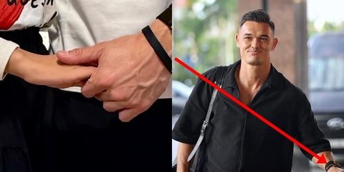 Netizen phát hiện ra người đàn ông bên cạnh Hoàng Oanh đeo chiếc đồng hồ...