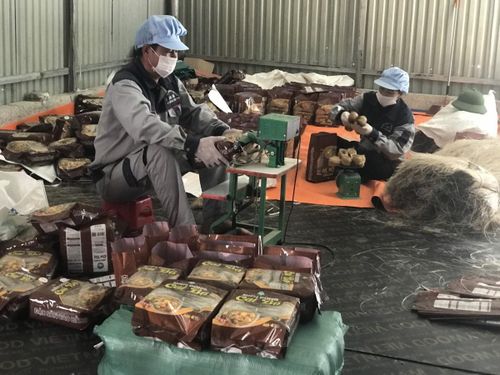 Các hợp tác xã chú trọng xây dựng thương hiệu OCOP, đầu tư bao bì, nhãn mác và ứng dụng mã QR truy xuất nguồn gốc, góp phần nâng cao giá trị sản phẩm. Ảnh Quốc Sơn
