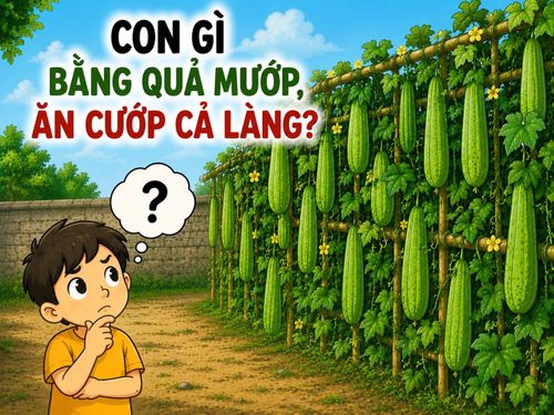 Con gì vừa bằng quả mướp, ăn cướp cả làng?. (Ảnh minh họa)