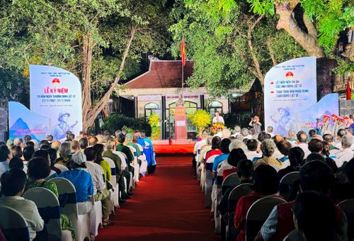 Quang cảnh buổi lễ. Ảnh: Nguyên Bảo