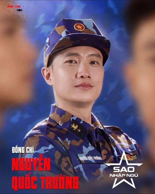 Poster Quốc Trường tham gia Sao Nhập Ngũ 2026.