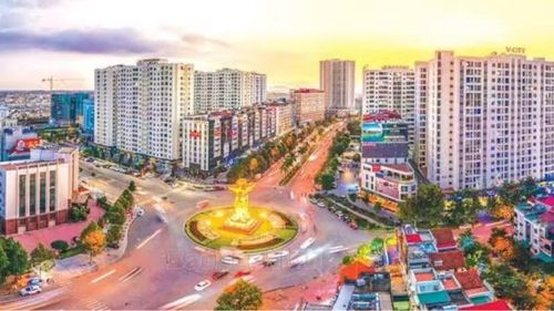 Một góc thành phố Bắc Ninh. (Ảnh: Cổng thông tin điện tử tỉnh Bắc Ninh)