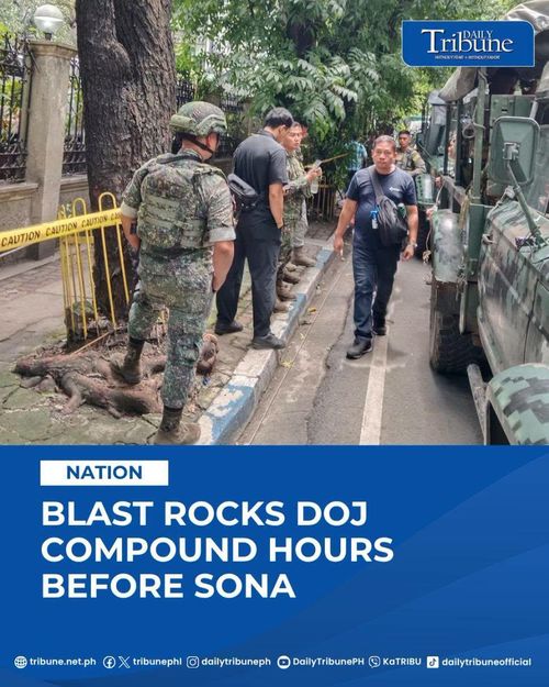  Tin tức vụ nổ xảy ra vài giờ trước bài phát biểu Thông điệp Quốc gia của Tổng thống Ferdinand Marcos Jr. được truyền thông đưa tin 