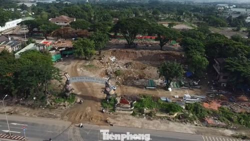 Toàn cảnh KDL Vườn Xoài đang tự nguyện tháo dỡ
