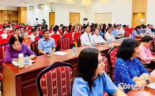 Quang cảnh buổi tập huấn.