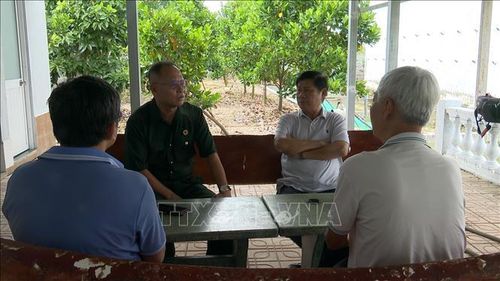 Cựu chiến binh Nguyễn Duy Long kể lại quá trình lập nghiệp.