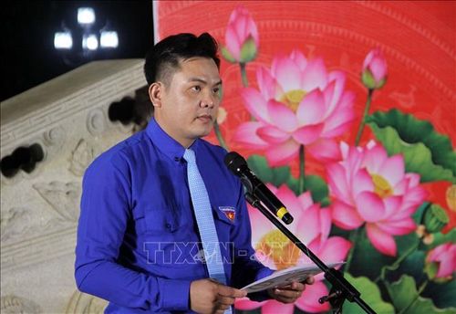 Anh Phạm Hồng Hiệp - Phó chủ tịch Ủy ban MTTQ Việt Nam tỉnh Gia Lai, Bí thư Tỉnh đoàn Gia Lai. Ảnh: Trịnh Bang Nhiệm/TTXVN