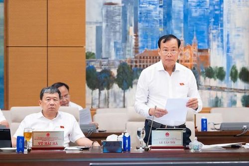 Thượng tướng Lê Tấn Tới, Chủ nhiệm Ủy ban Quốc phòng, An ninh và Đối ngoại (Ảnh: Media Quốc hội).