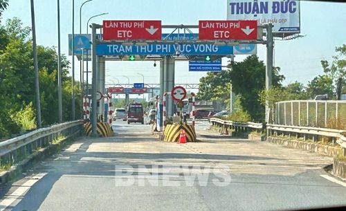 Nâng hiệu quả thu phí cao tốc bằng công nghệ. Ảnh: Diệp Anh/Bnews/vnanet.vn