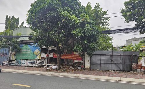 Khu đất mặt tiền đường Linh Trung (phường Linh Xuân) gần chục năm qua chưa được khai thác.