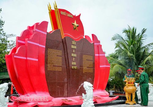 Công trình Tượng bia Tiểu đoàn U Minh 2 tại Xã Lương Thế Trân có ý nghĩa lịch sử, chính trị và nhân văn sâu sắc, góp phần giáo dục truyền thống cách mạng cho thế hệ hôm nay và mai sau.
