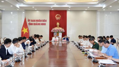 Quang cảnh cuộc họp. Ảnh: QMG
