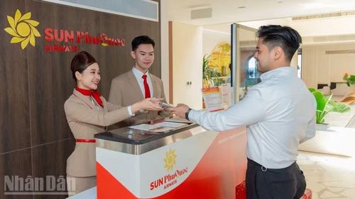 Dịch vụ làm thủ tục tại hàng không ngoài sân bay được triển khai tại khách sạn.