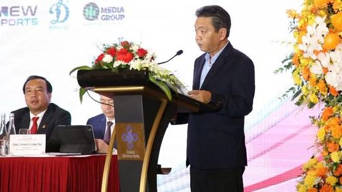 Thứ trưởng Văn hóa, Thể thao và Du lịch Hoàng Đạo Cương đánh giá Đại hội có ý nghĩa quan trọng khi xác định tầm nhìn và phương hướng phát triển của Pickleball Việt Nam trong giai đoạn mới.