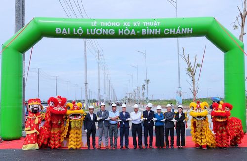 Prodezi Long An và Tandoland góp phần đầu tư vào đại lộ Lương Hòa - Bình Chánh