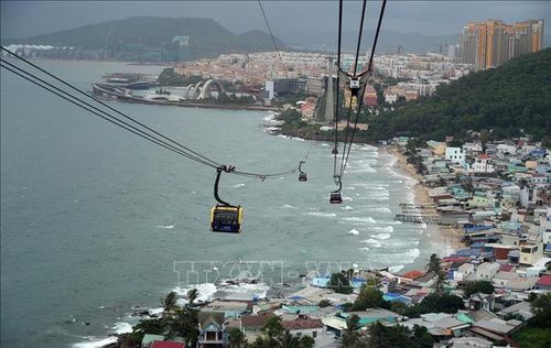 Một góc khu du lịch Nam đảo Phú Quốc (An Giang). Ảnh: Lê Huy Hải/TTXVN