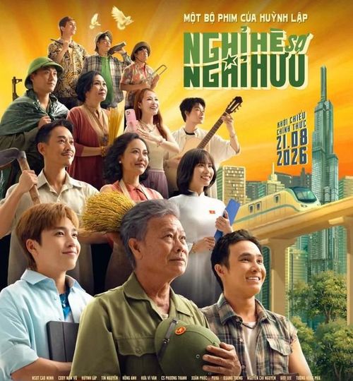 Chỉ còn ít tuần nữa mới chính thức ra rạp, Nghỉ Hè Sợ Nghỉ Hưu đã sớm tạo sức hút mạnh mẽ trên mạng xã hội. Ảnh: NSX.