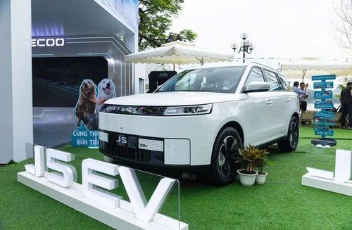 Jaecoo J5 là mẫu xe đầu tiên của hãng được lắp ráp tại Việt Nam.