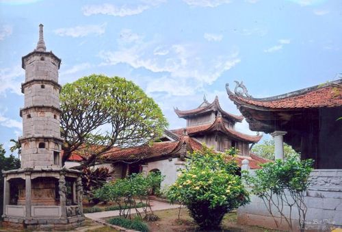Bắc Ninh có nhiều ngôi chùa cổ. Ảnh: báo Lao Động
