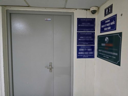 Tầng P được ngăn chia thành 9 phòng, trong đó có 7 phòng đang được chủ đầu tư cho thuê làm văn phòng.