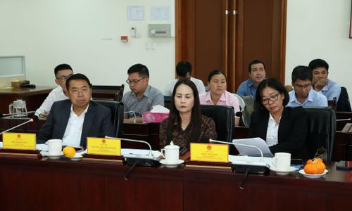 Lãnh đạo Sở Văn hóa, Thể thao và Du lịch tham dự buổi làm việc