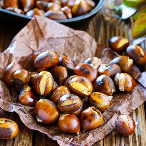 Hạt dẻ đã được đầu tư, chế biến để nâng cao giá trị.