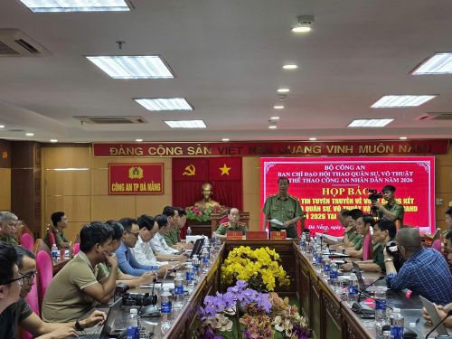 Ban Tổ chức cho biết Vòng Chung kết Hội thao CAND năm 2026 có quy mô lớn nhất từ trước đến nay, đồng thời lần đầu tổ chức nhiều nội dung thi đấu mới, bám sát thực tiễn công tác, chiến đấu.