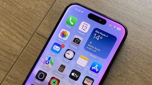 Giao diện iPhone. (Ảnh: BRG)