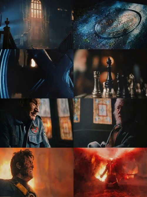 Trong trailer, Giáo sư Xavier (Patrick Stewart) là một trong những nhân vật trực tiếp chứng kiến Incursion xảy ra. Ảnh: Marvel Studios