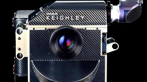  Camera IMAX Keighley Film thế hệ mới được IMAX phát triển với thiết kế nhỏ gọn và khả năng giảm tiếng ồn, giúp The Odyssey trở thành bộ phim đầu tiên được quay hoàn toàn bằng camera IMAX Film. Ảnh: Y.M Cinema Magazine. 