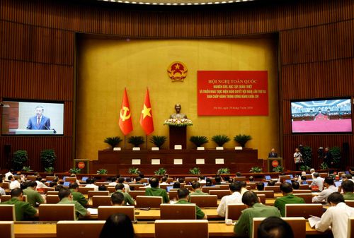 Tổng Bí thư, Chủ tịch nước Tô Lâm phát biểu chỉ đạo. Ảnh: Thống Nhất – TTXVN