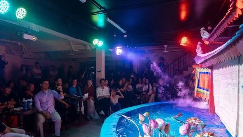 Sân khấu của CADAO Collective (phố Tô Ngọc Vân, phường Tây Hồ) mới đi vào hoạt động từ tháng 6/2026, tổ chức trình diễn, quảng bá các loại hình nghệ thuật truyền thống trong đó có rối nước.