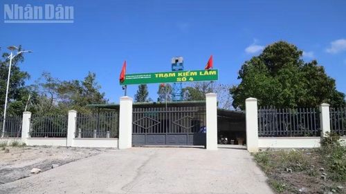 Một trạm kiểm lâm quản lý, bảo vệ rừng của Vườn Quốc gia Ea Sô.