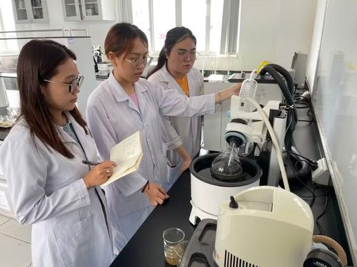 Phòng lab nghiên cứu tại Trường Đại học Công Thương TPHCM. Ảnh: Hà An.