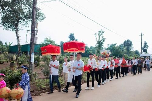 Một đám cưới tại tỉnh Quảng Trị (Ảnh: Tiến Thành/Dân trí).