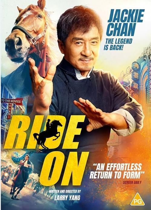 Được xem là bộ phim phản chiếu chính cuộc đời Thành Long, Ride On kể câu chuyện về một diễn viên đóng thế lớn tuổi đối mặt với sự thay đổi của thời đại. Tác phẩm như lời tri ân dành cho những con người đứng sau các cảnh hành động, đồng thời khắc họa hành trình cống hiến không ngừng nghỉ của ngôi sao võ thuật.