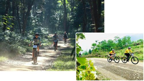 Mỗi cung đường chạy, đường đua không chỉ thử thách ý chí của vận động viên mà còn kể câu chuyện về cảnh quan, văn hóa và con người vùng đất biên cương.