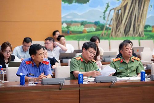 Các đại biểu dự phiên họp.