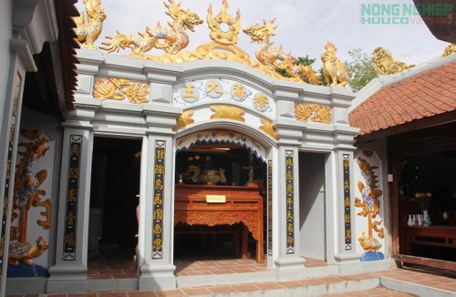 Đền thờ Sát Hải Đại vương Hoàng Tá Thốn đã trở thành địa chỉ văn hóa tâm linh tiêu biểu.