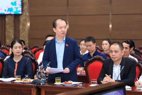 PGS.TS. Bùi Hoài Sơn phát biểu tại buổi gặp mặt. Ảnh: Quang Thái