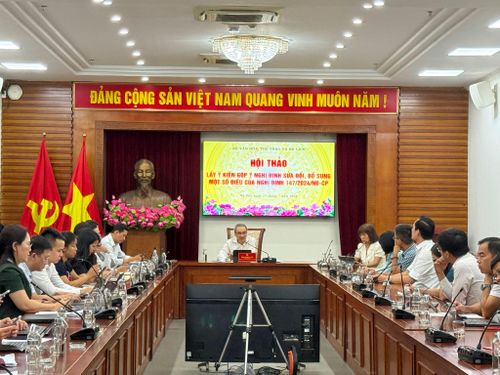 Thứ trưởng Bộ Văn hóa, Thể thao và Du lịch Phan Tâm chủ trì cuộc họp. Ảnh: Thanh Hà