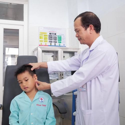Cháu bé hồi phục sau phẫu thuật. Ảnh: BVCC.