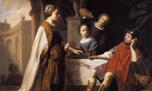 Bức họa Odysseus và Circe của Salomon de Bray. Ảnh: Guardian.